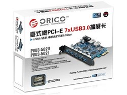 کارت مبدل PCI to USB اوریکو PCI Express Card Hub PVU3-5O2U  7Port117512thumbnail